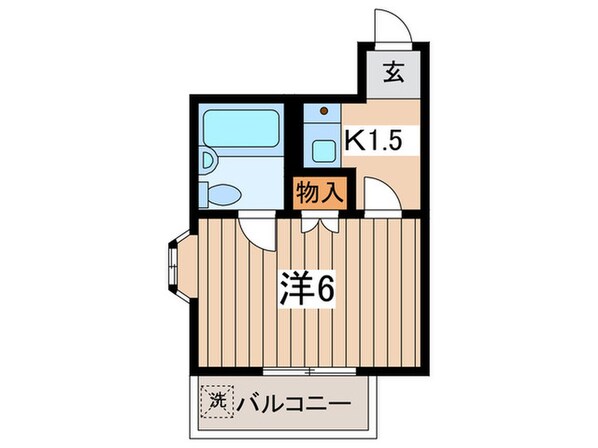 サンシャインKYの物件間取画像